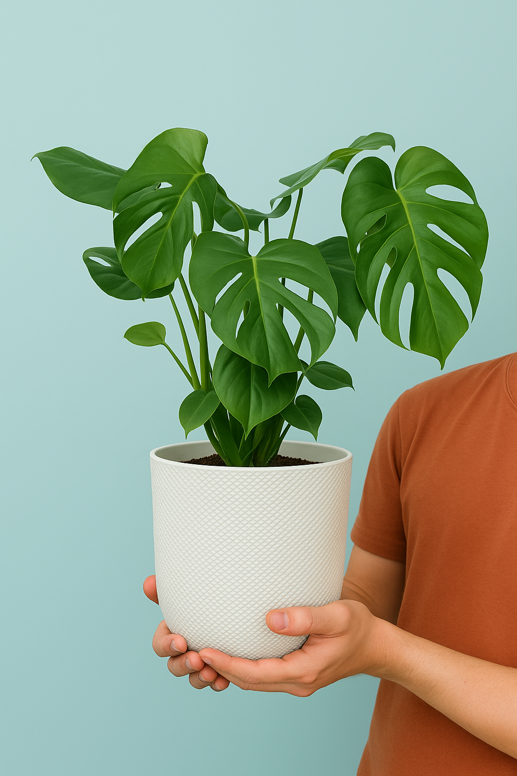 Noor - Monstera Deliciosa - 55 - 200 cm / ⌀14 - ⌀50